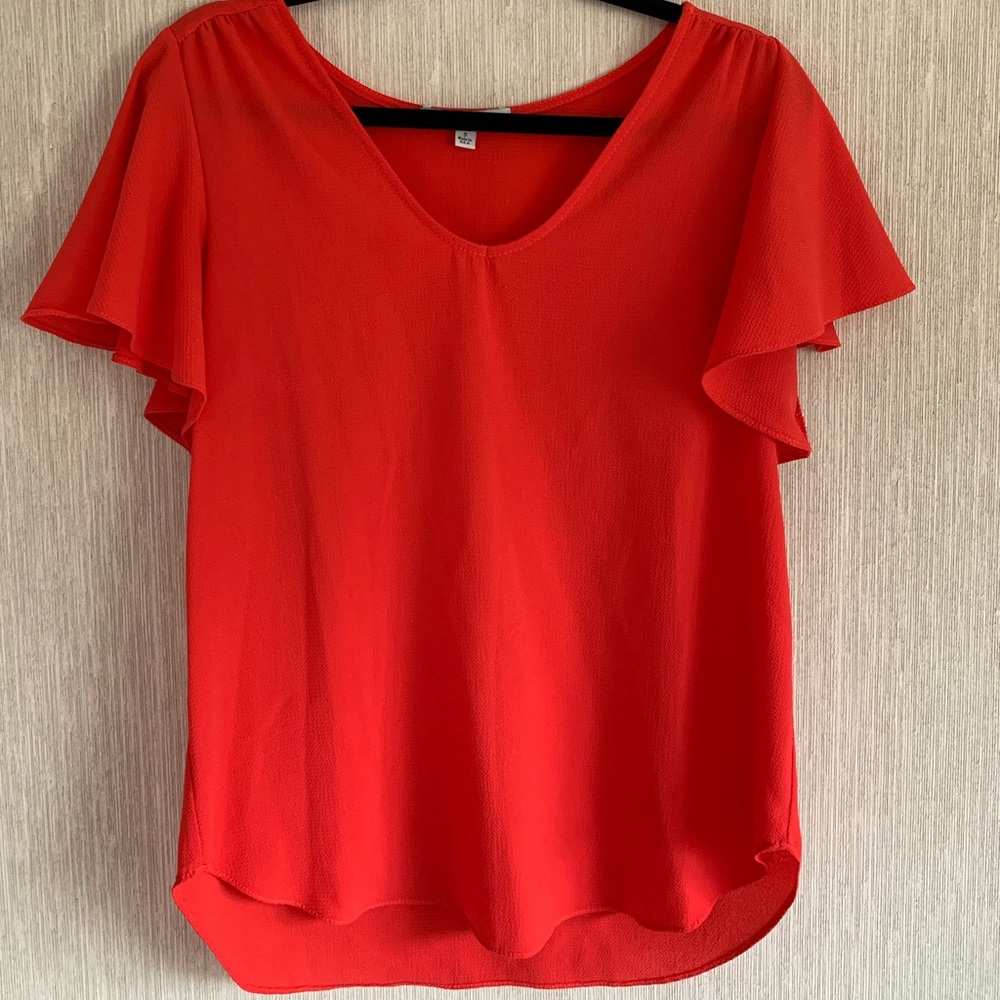 Green Envelope Pink Blouse